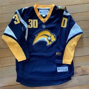 Boys L/XL💙SABRES💙Ryan Miller Jersey💙CCM RBK